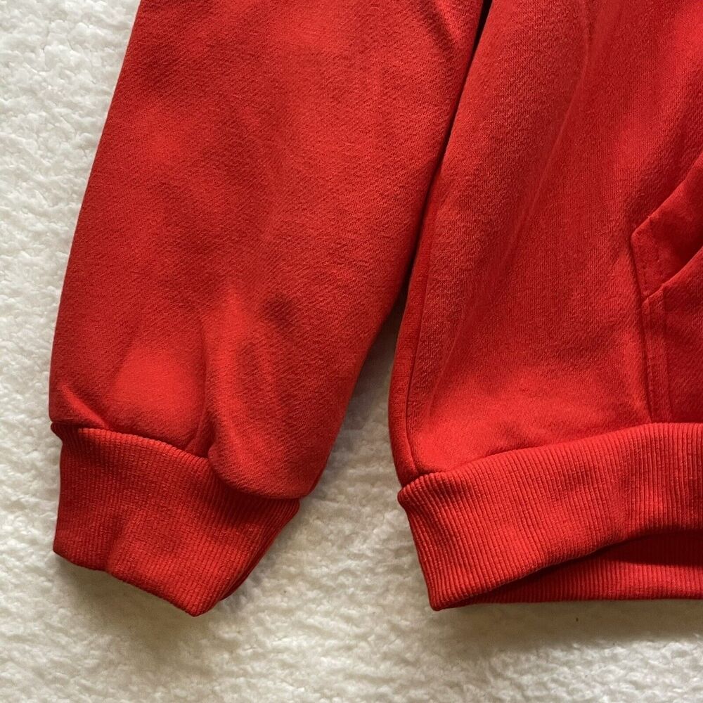 Efan Sweatshirt Womens Large Red Hoodie Full Zip Athletic Outdoor Fall Jacket - Picture 6 of 12